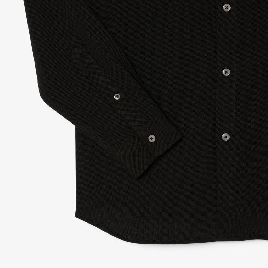 Áo Sơ Mi Lacoste Nam Ôm Dáng Chất Liệu Petit Piqué