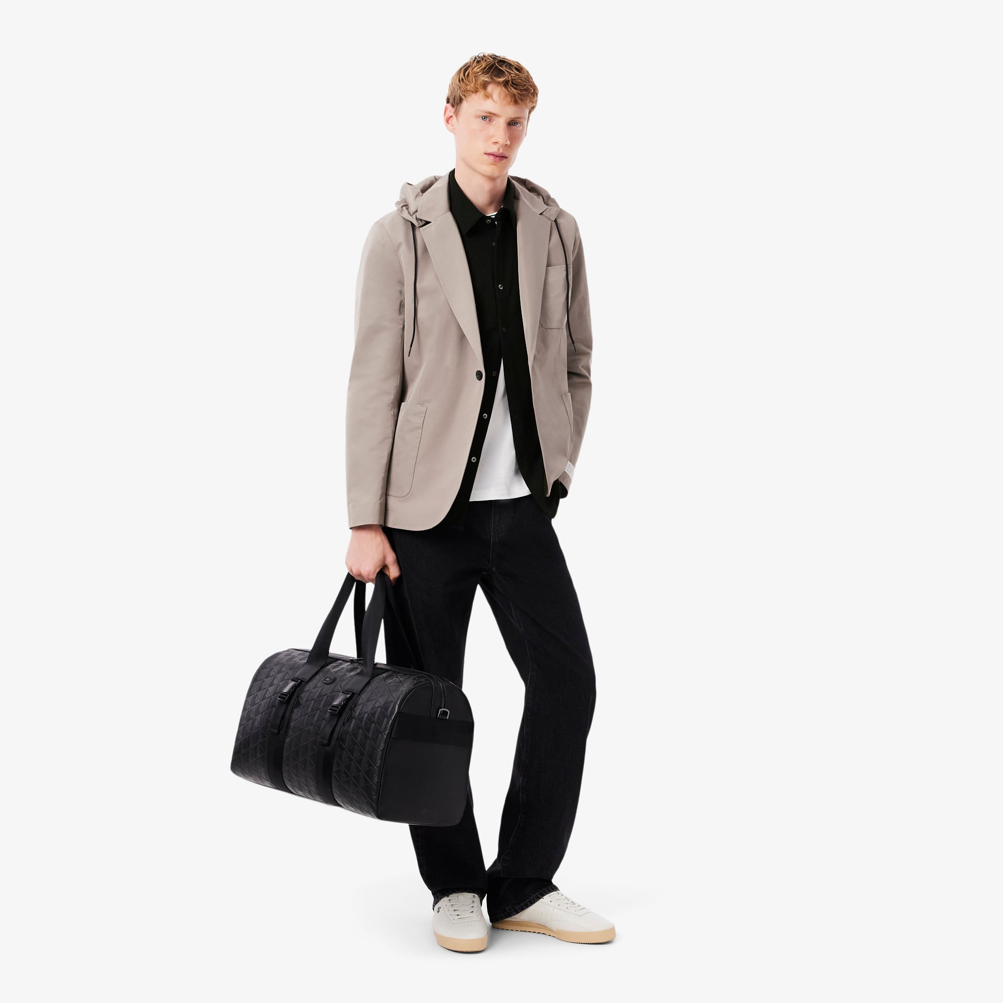 Áo Sơ Mi Lacoste Nam Ôm Dáng Chất Liệu Petit Piqué