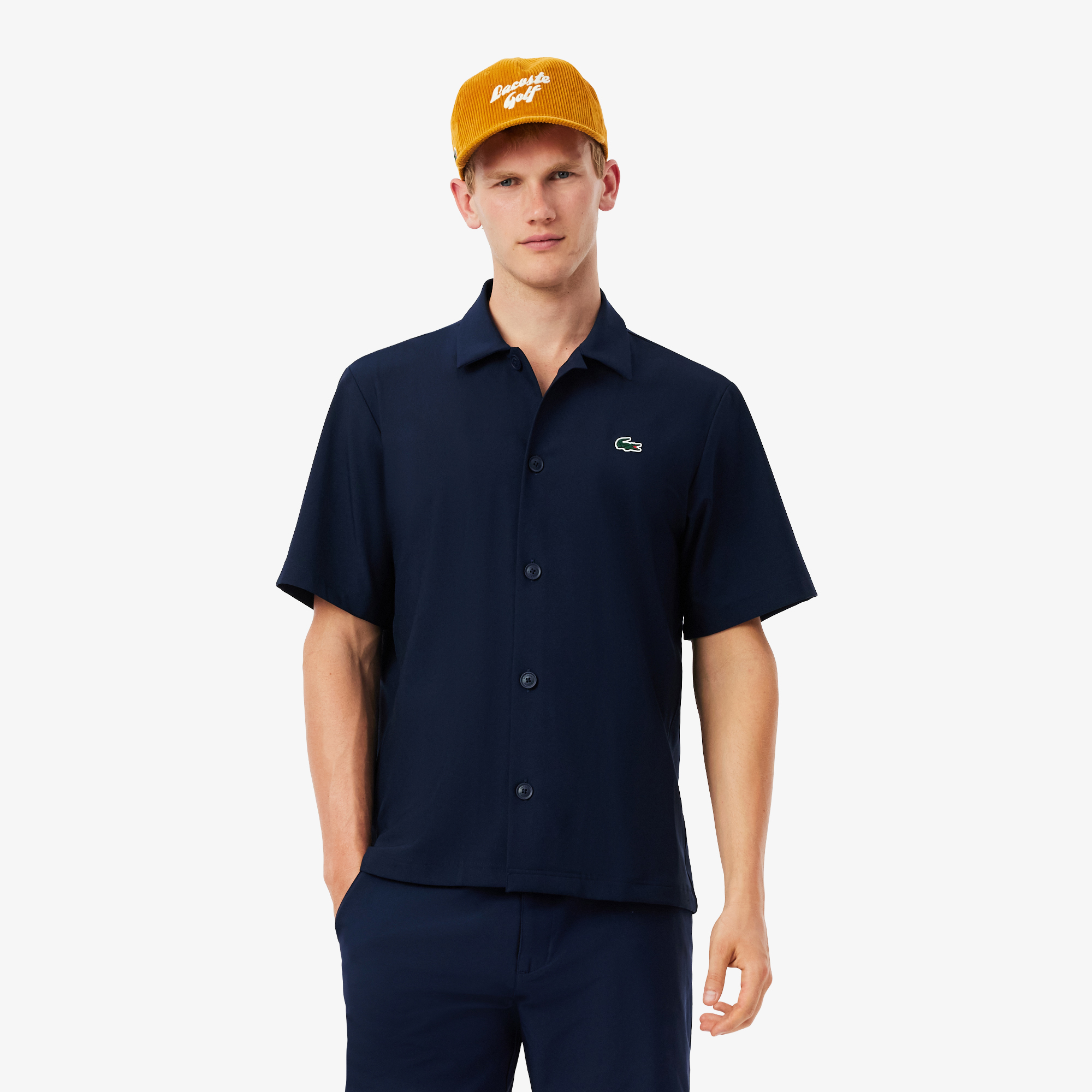 Áo Sơ Mi Golf Lacoste Nam Dáng Rộng Co Giãn Thoáng Khí