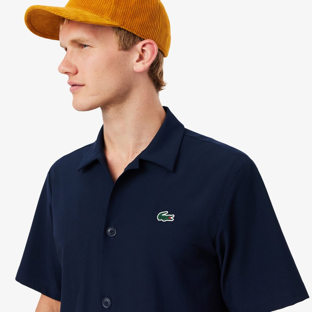 Áo Sơ Mi Golf Lacoste Nam Dáng Rộng Co Giãn Thoáng Khí