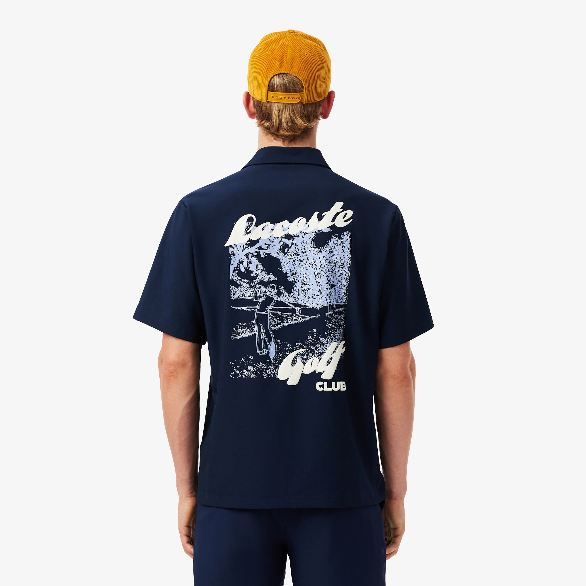 Áo Sơ Mi Golf Lacoste Nam Dáng Rộng Co Giãn Thoáng Khí