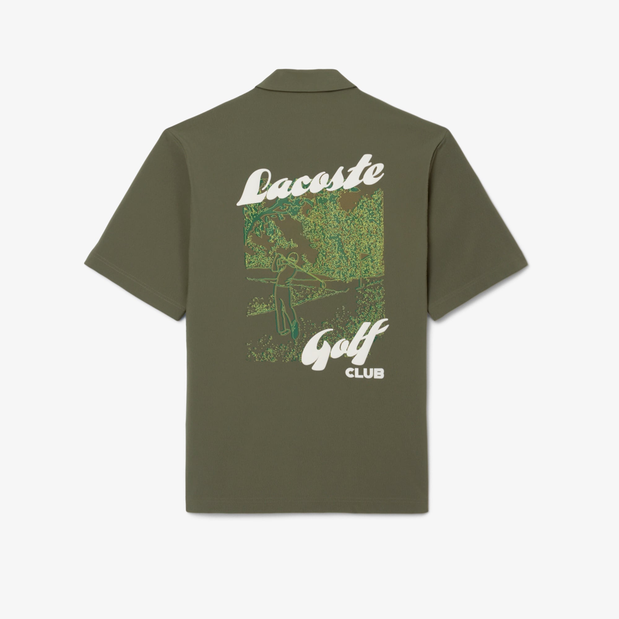 Áo Sơ Mi Golf Lacoste Nam Dáng Rộng Co Giãn Thoáng Khí