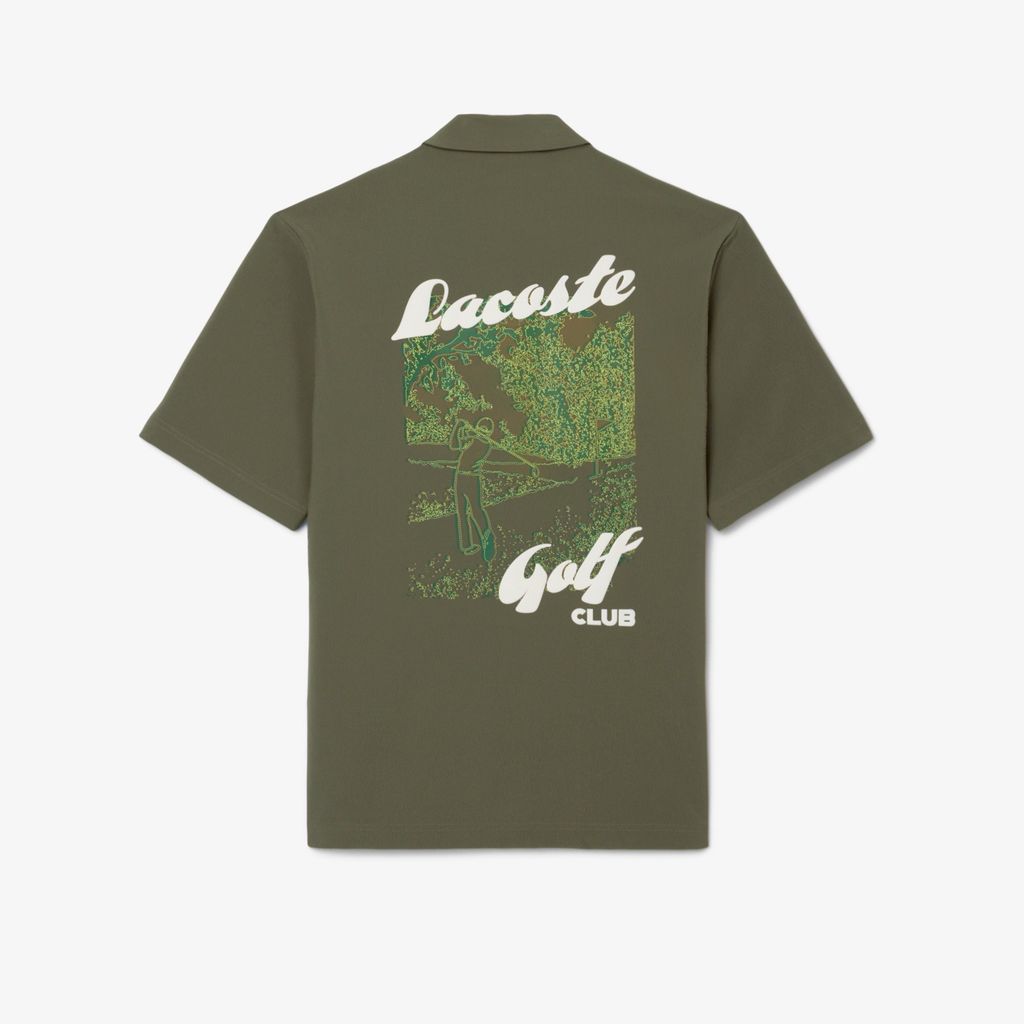 Áo Sơ Mi Golf Lacoste Nam Dáng Rộng Co Giãn Thoáng Khí