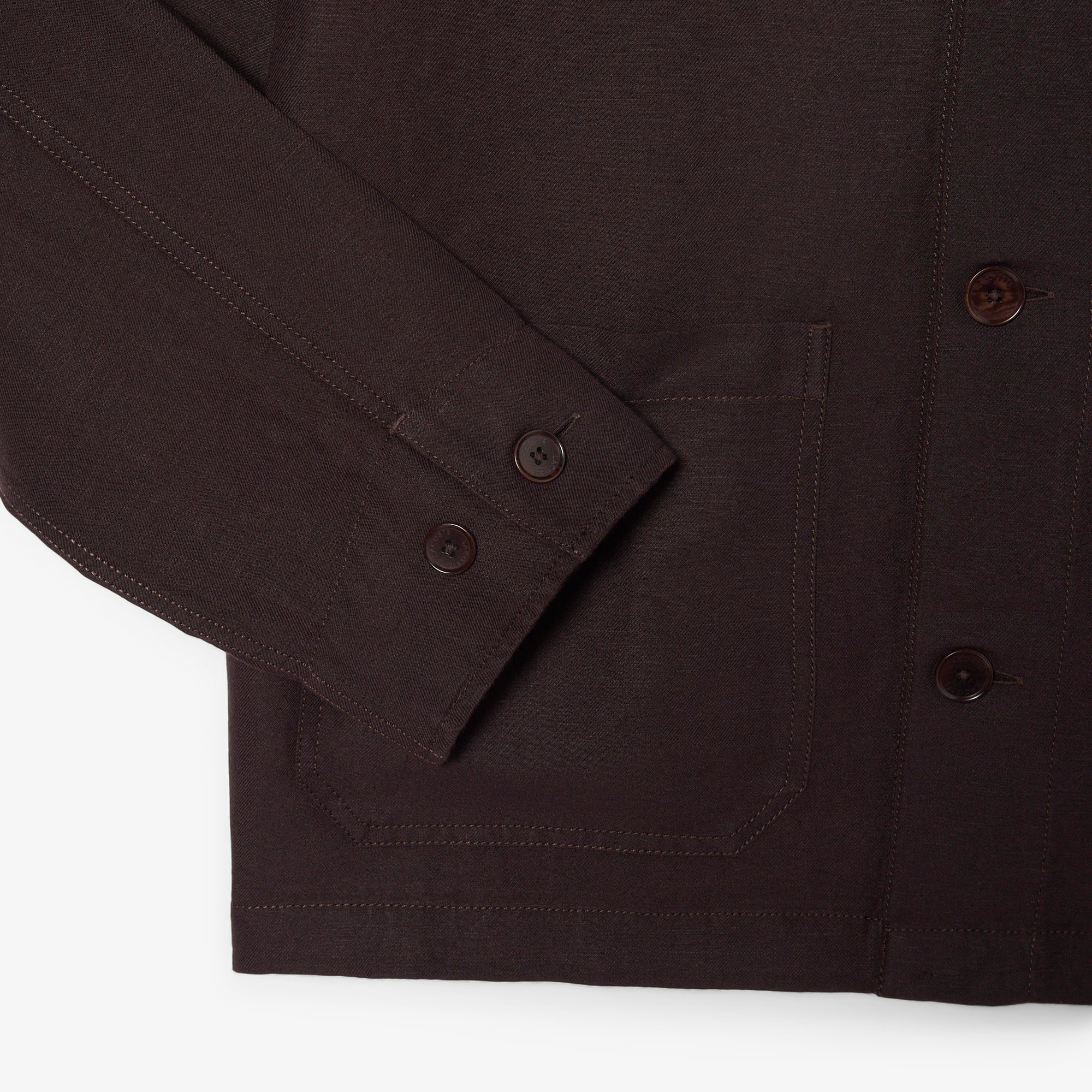Áo Sơ Mi Lacoste Nam Dáng Rộng Chất Liệu Pha Linen