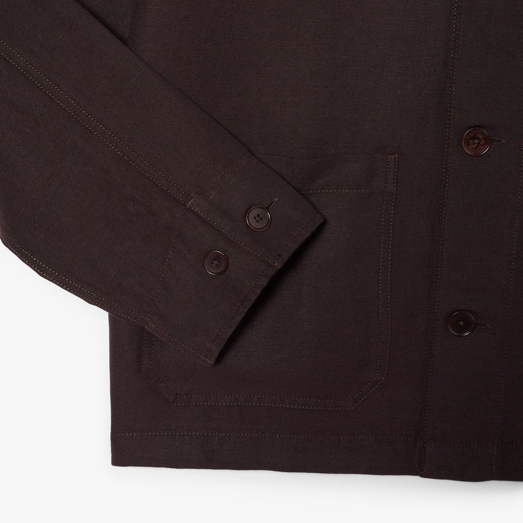 Áo Sơ Mi Lacoste Nam Dáng Rộng Chất Liệu Pha Linen