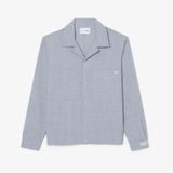 Áo Sơ Mi Lacoste Nam Dáng Oversize Chất Liệu Pha Len