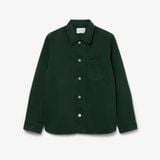 Áo Sơ Mi Lacoste Nam Dáng Oversize Chất Liệu Denim
