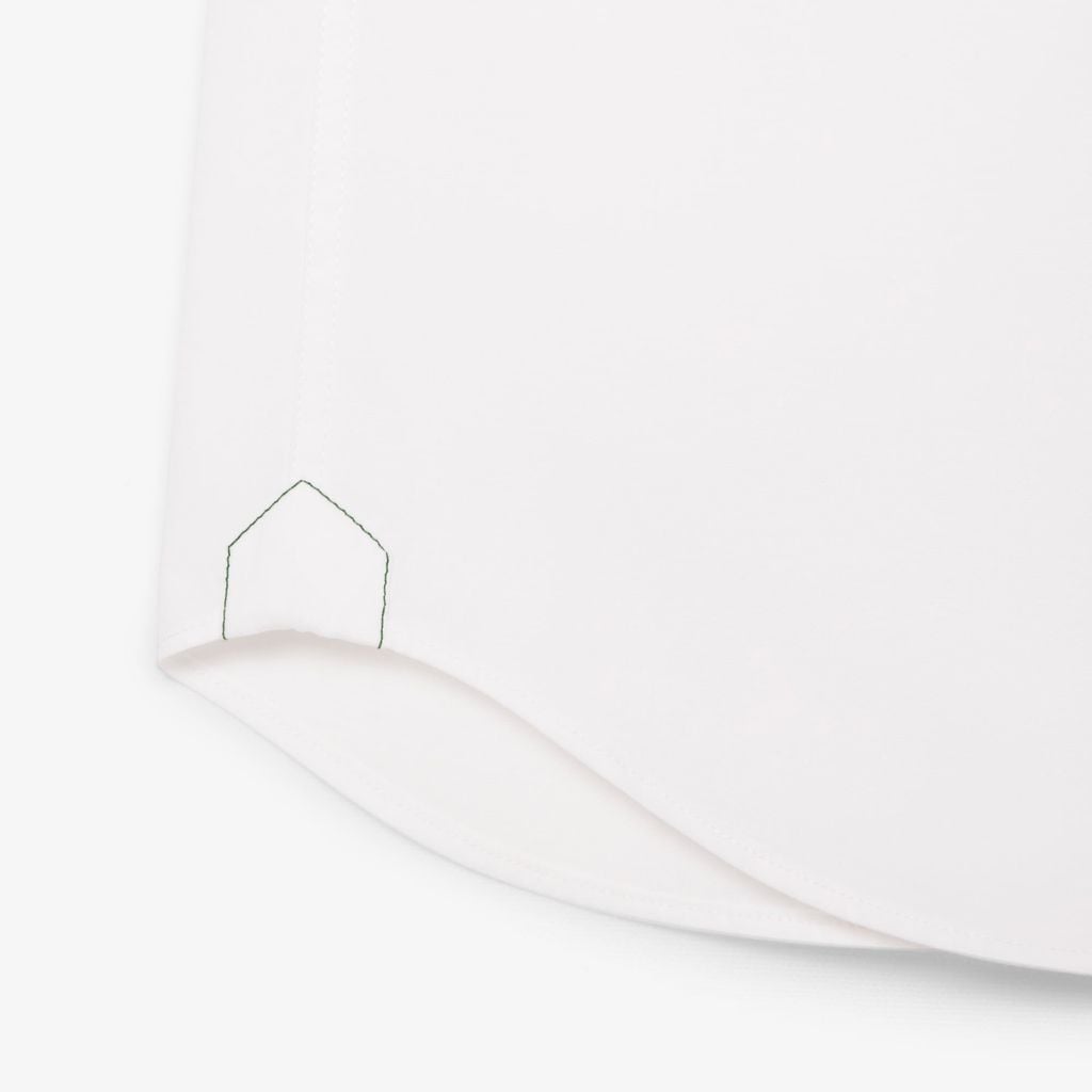 Áo Sơ Mi Lacoste Nam Dáng Ôm Chất Liệu Poplin Co Giãn