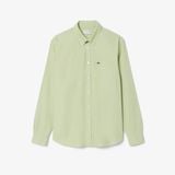 Áo Sơ Mi Lacoste Nam Dáng Suông Tay Dài Chất Liệu Oxford