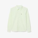 Áo Sơ Mi Lacoste Nam Dáng Suông Kẻ Sọc Có Túi Chất Liệu Oxford