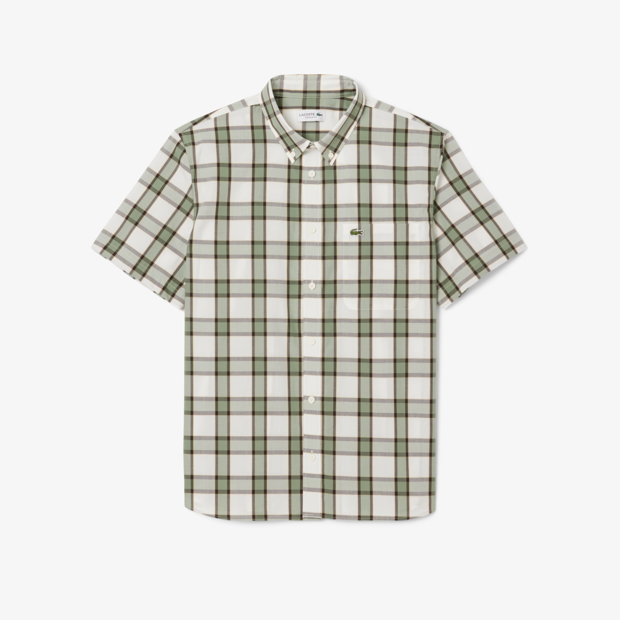 Áo Sơ Mi Lacoste Nam Dáng Suông Tay Ngắn