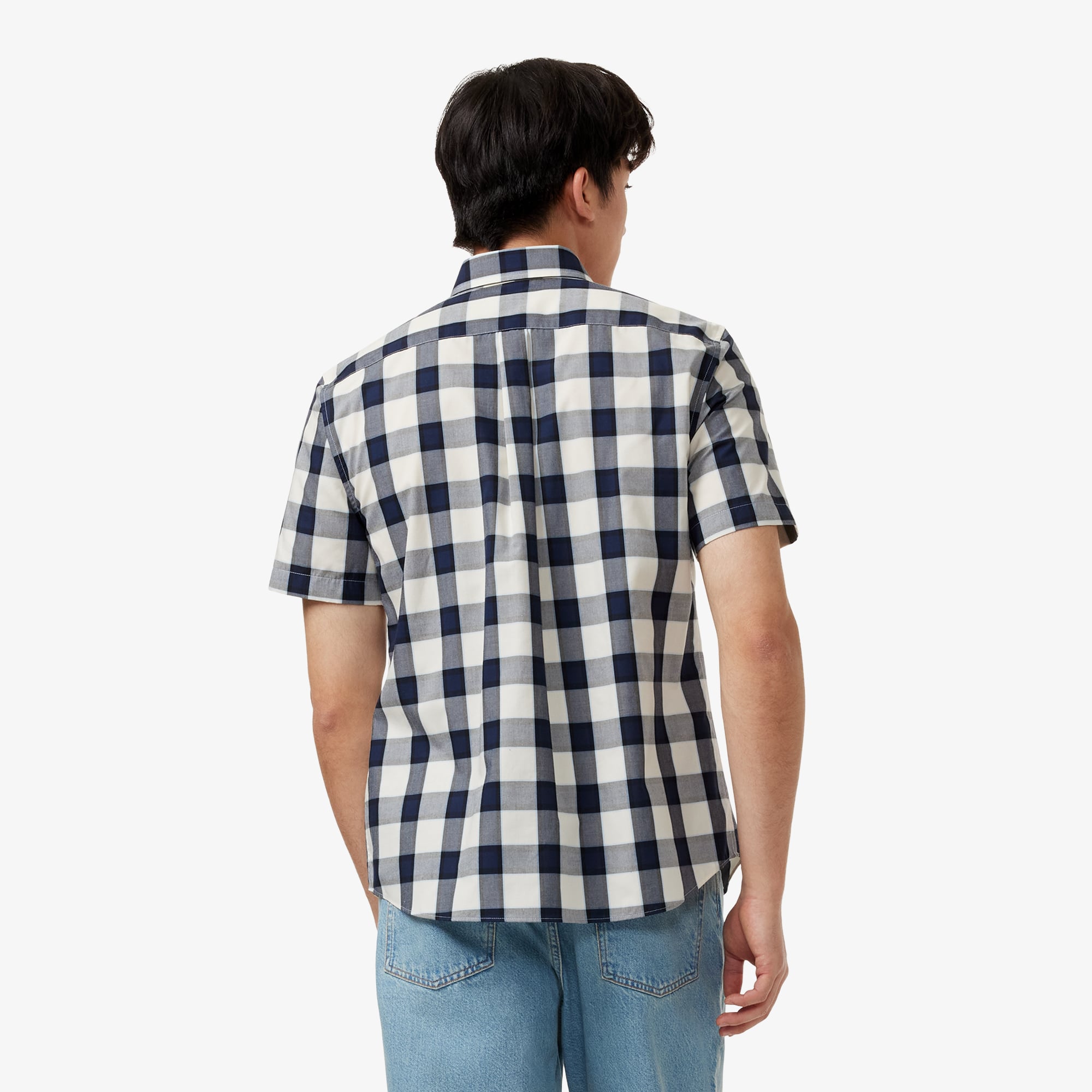 Áo Sơ Mi Lacoste Nam Dáng Suông Tay Ngắn