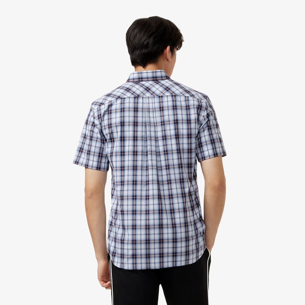 Áo Sơ Mi Lacoste Nam Dáng Suông Tay Ngắn