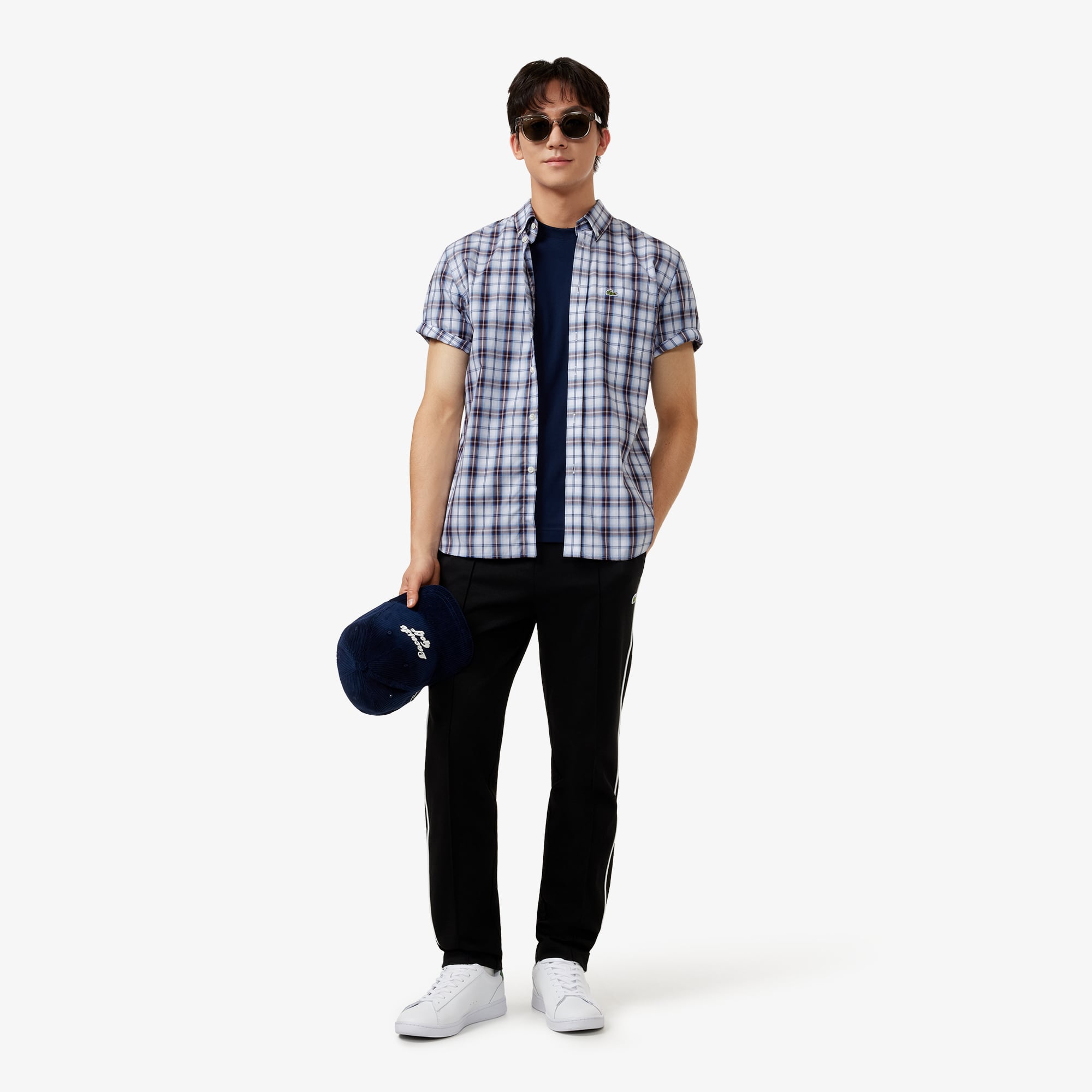 Áo Sơ Mi Lacoste Nam Dáng Suông Tay Ngắn