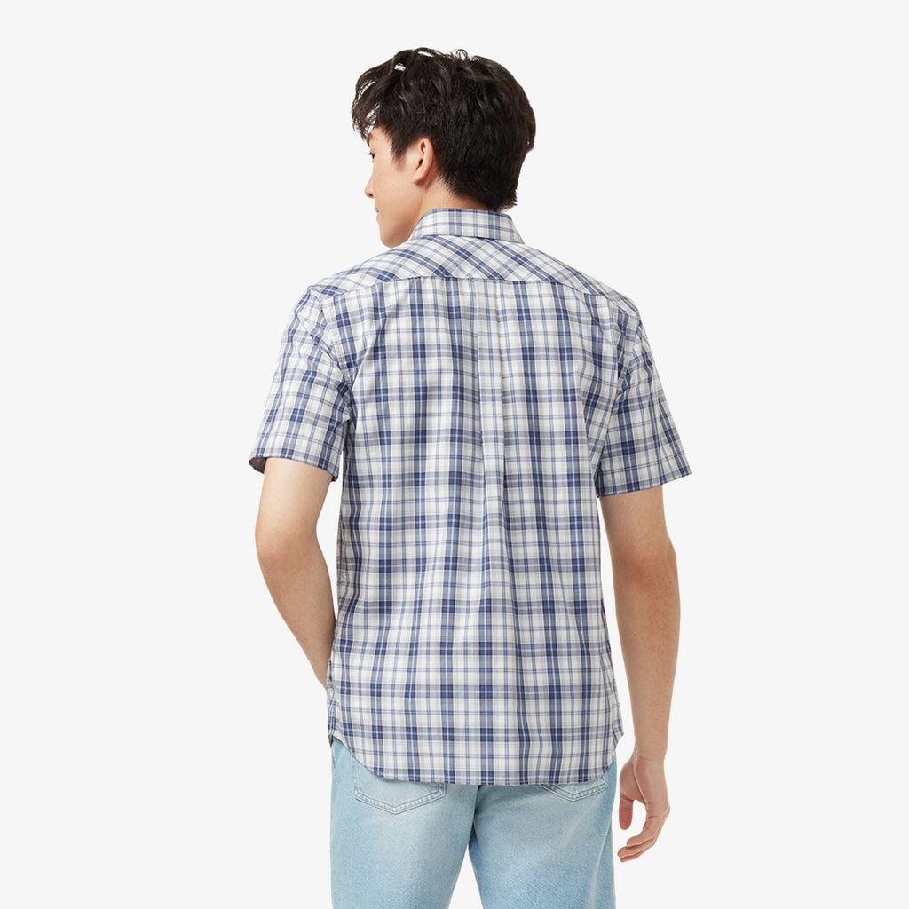 Áo Sơ Mi Lacoste Nam Dáng Suông Tay Ngắn