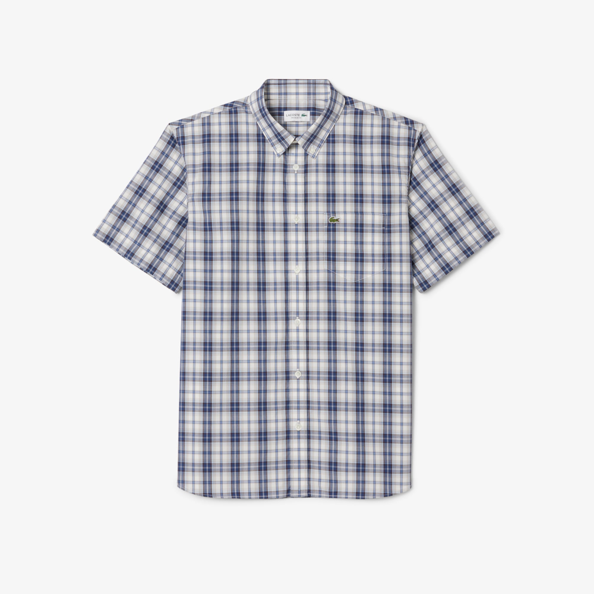 Áo Sơ Mi Lacoste Nam Dáng Suông Tay Ngắn