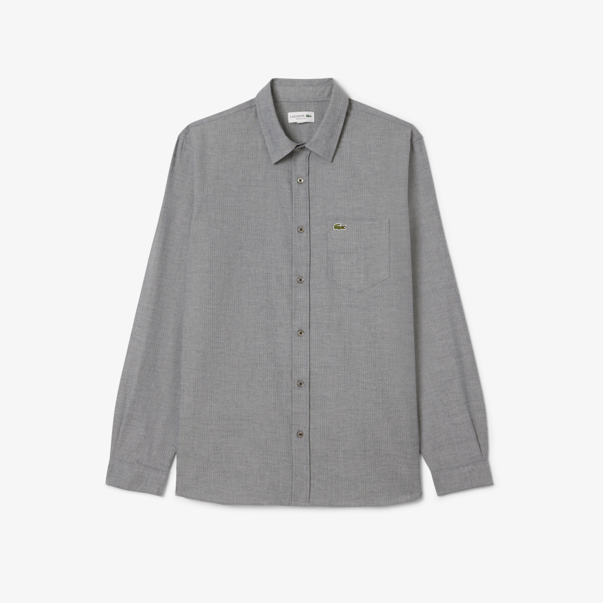 Áo Sơ Mi Lacoste Nam Dáng Suông Chất Liệu Cotton