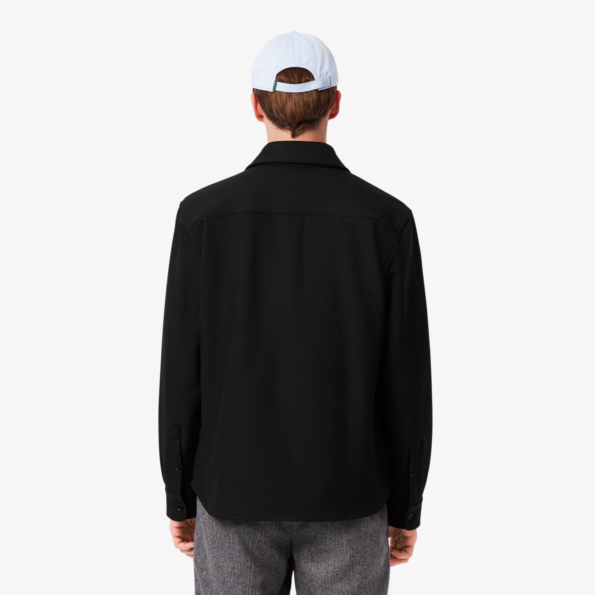 Áo Sơ Mi Khoác Ngoài Lacoste Nam Áo Double Face Oversize