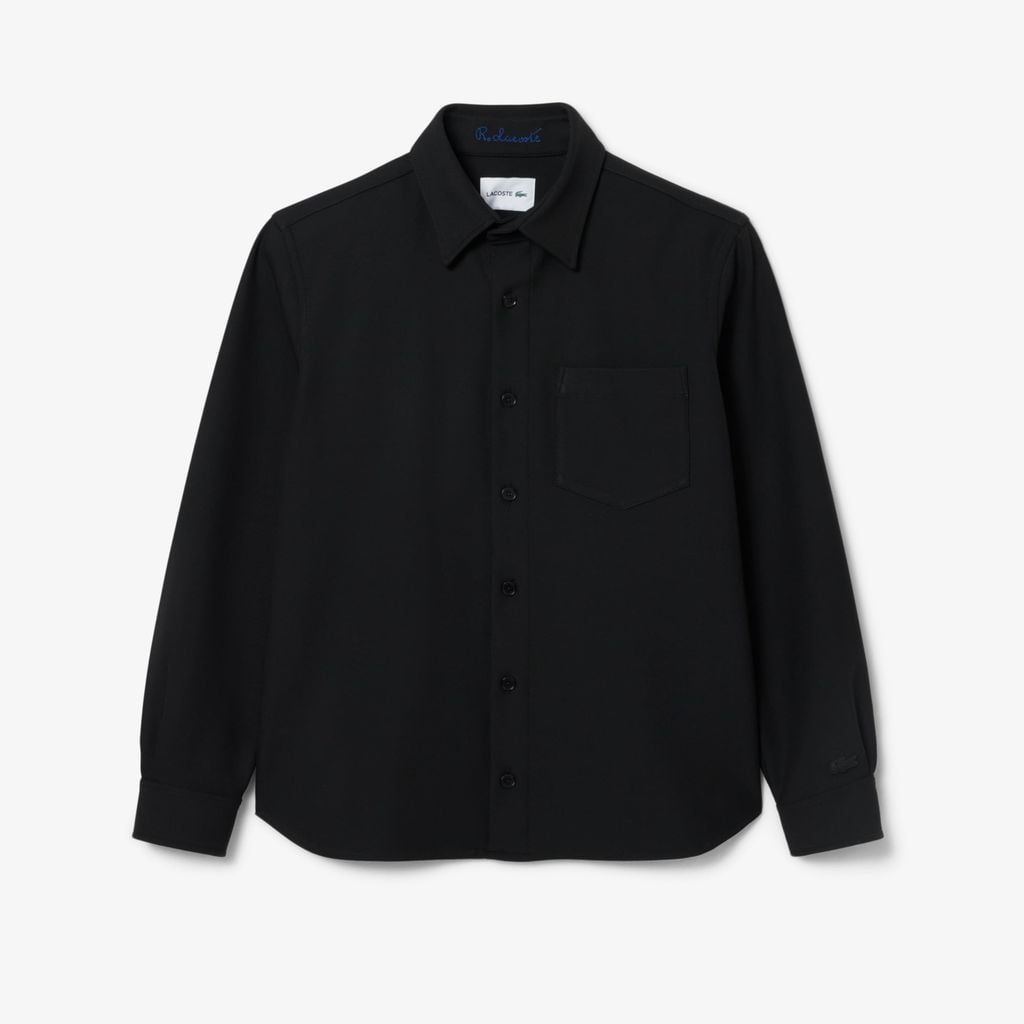 Áo Sơ Mi Khoác Ngoài Lacoste Nam Áo Double Face Oversize