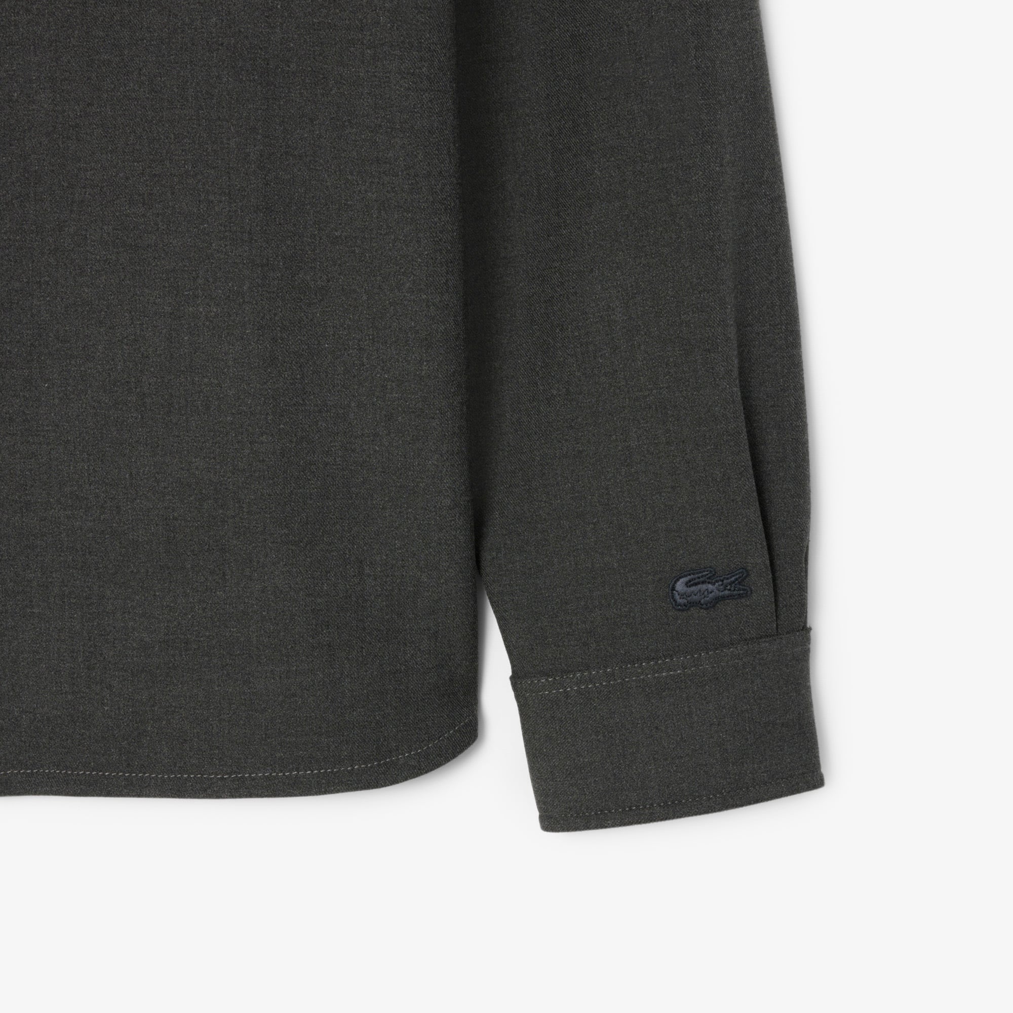 Áo Sơ Mi Khoác Ngoài Lacoste Nam Áo Double Face Oversize