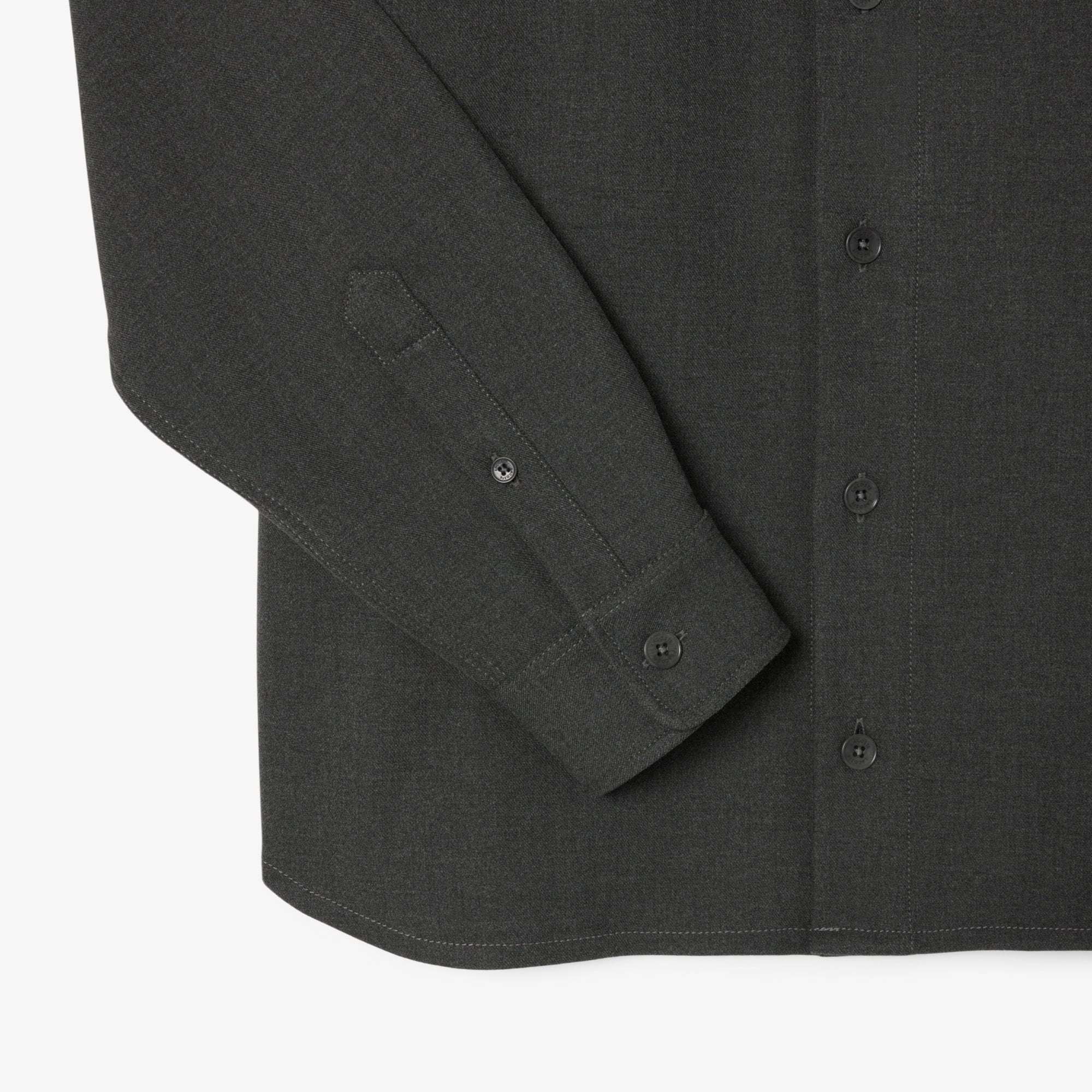 Áo Sơ Mi Khoác Ngoài Lacoste Nam Áo Double Face Oversize