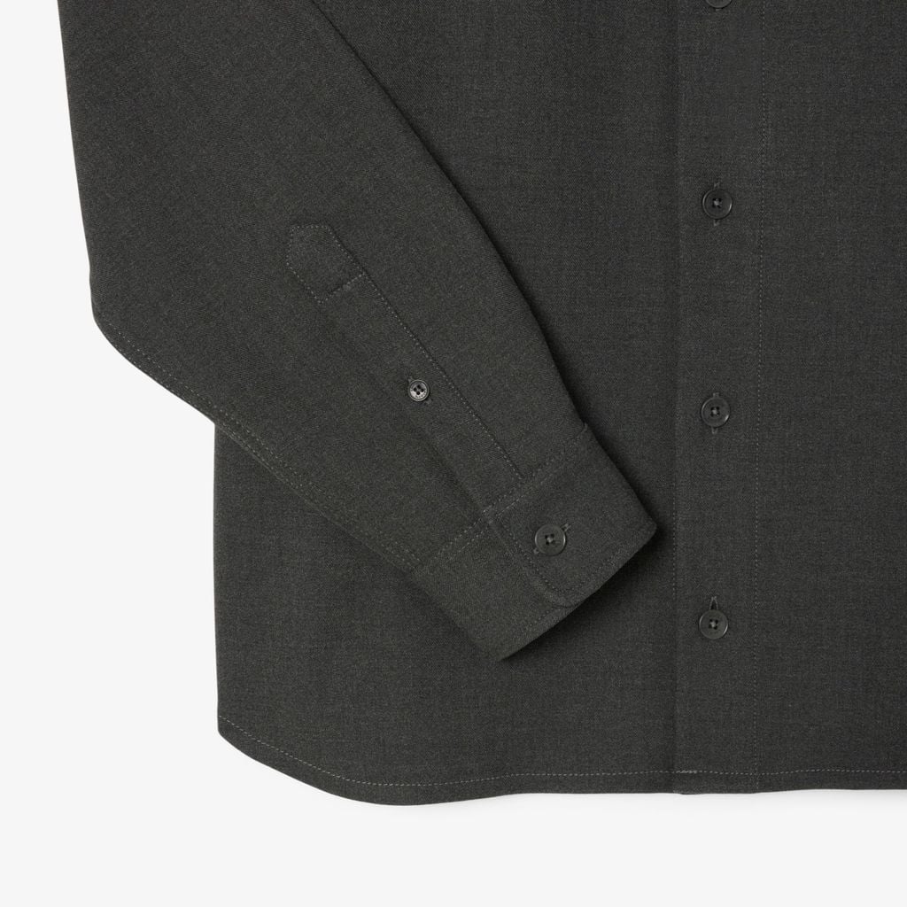 Áo Sơ Mi Khoác Ngoài Lacoste Nam Áo Double Face Oversize