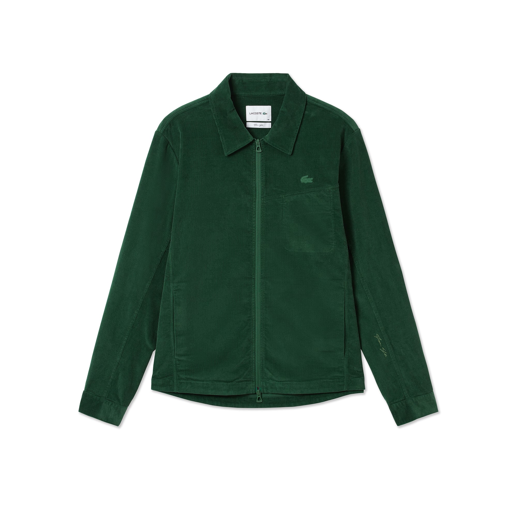 Áo Khoác Lacoste Nam Nhung Tăm From Yibo