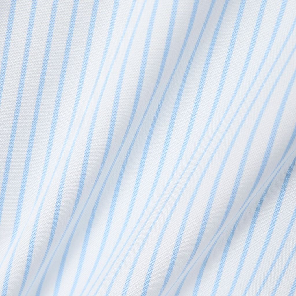 Áo Sơ Mi Lacoste Nam Dáng Suông Chất Liệu Cotton Pinpoint Kẻ Sọc