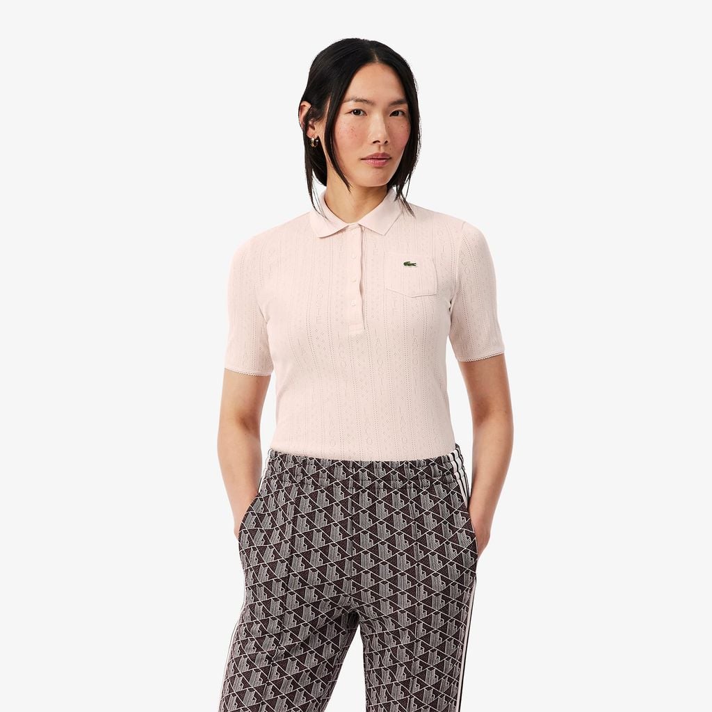 Áo Polo Lacoste Nữ Ôm Dáng