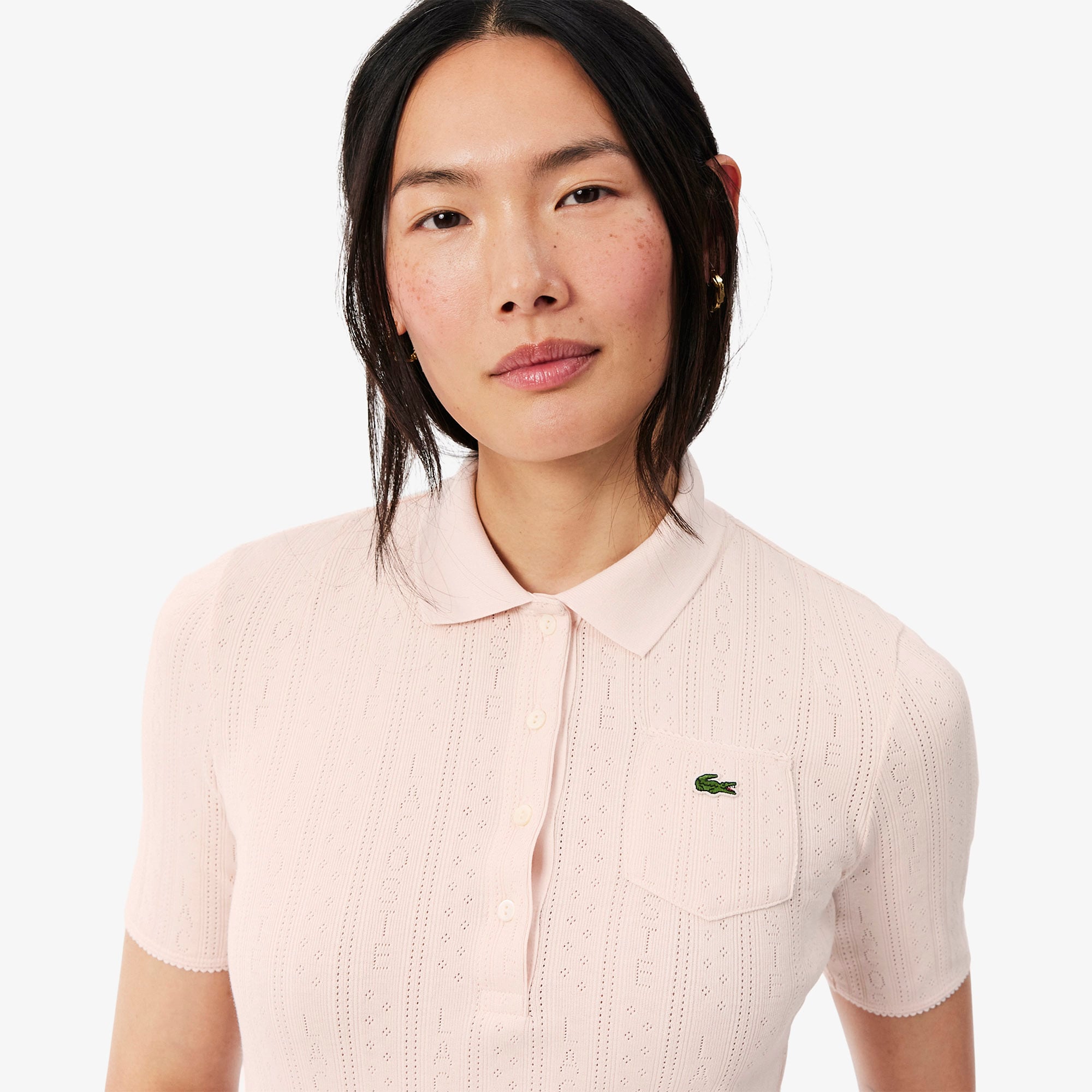 Áo Polo Lacoste Nữ Ôm Dáng
