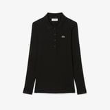 Áo Polo Lacoste Nữ L.12.D Ôm Dáng Chất Liệu Cotton Gân