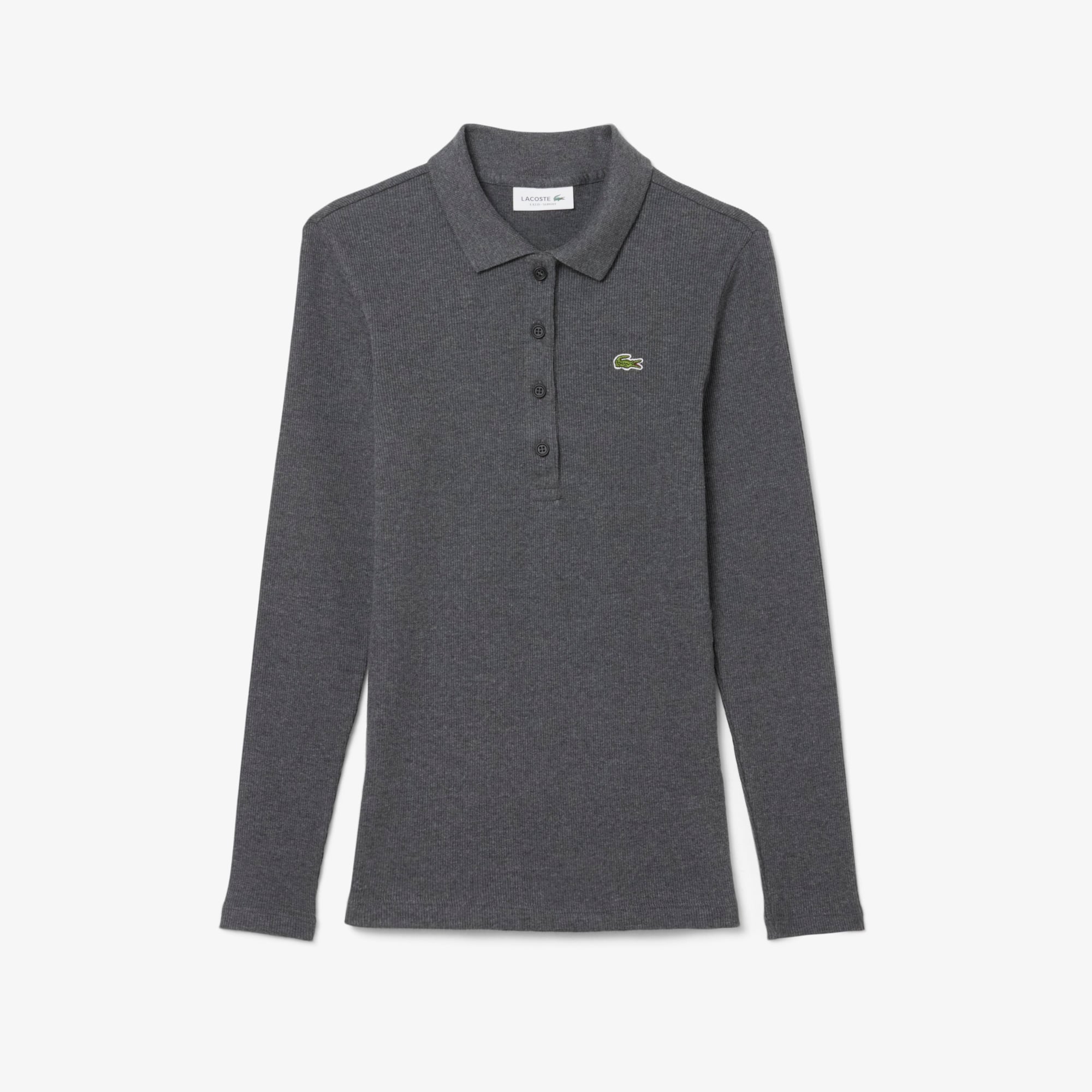 Áo Polo Lacoste Nữ L.12.D Ôm Dáng Chất Liệu Cotton Gân