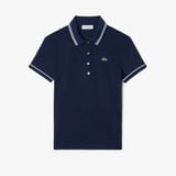 Áo Polo Lacoste Nữ L.12.D Ôm Dáng Có Viền