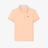 Áo Polo Lacoste Nữ L.12.D Ôm Dáng Có Viền
