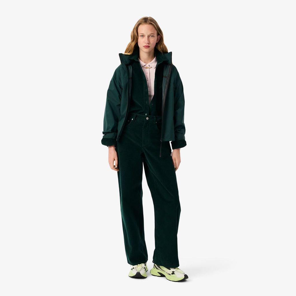 Áo Polo Lacoste Nữ L.12.D Ôm Dáng Chất Liệu Cotton Gân