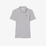 Áo Polo Lacoste Nữ L.12.D Ôm Dáng Chất Liệu Cotton Gân