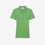 Áo Polo Lacoste Nữ L.12.D Ôm Dáng Chất Liệu Cotton Gân