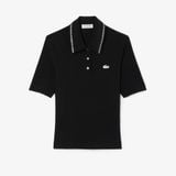 Áo Polo Lacoste Nữ L.12.D Ôm Dáng Diamanté Pop