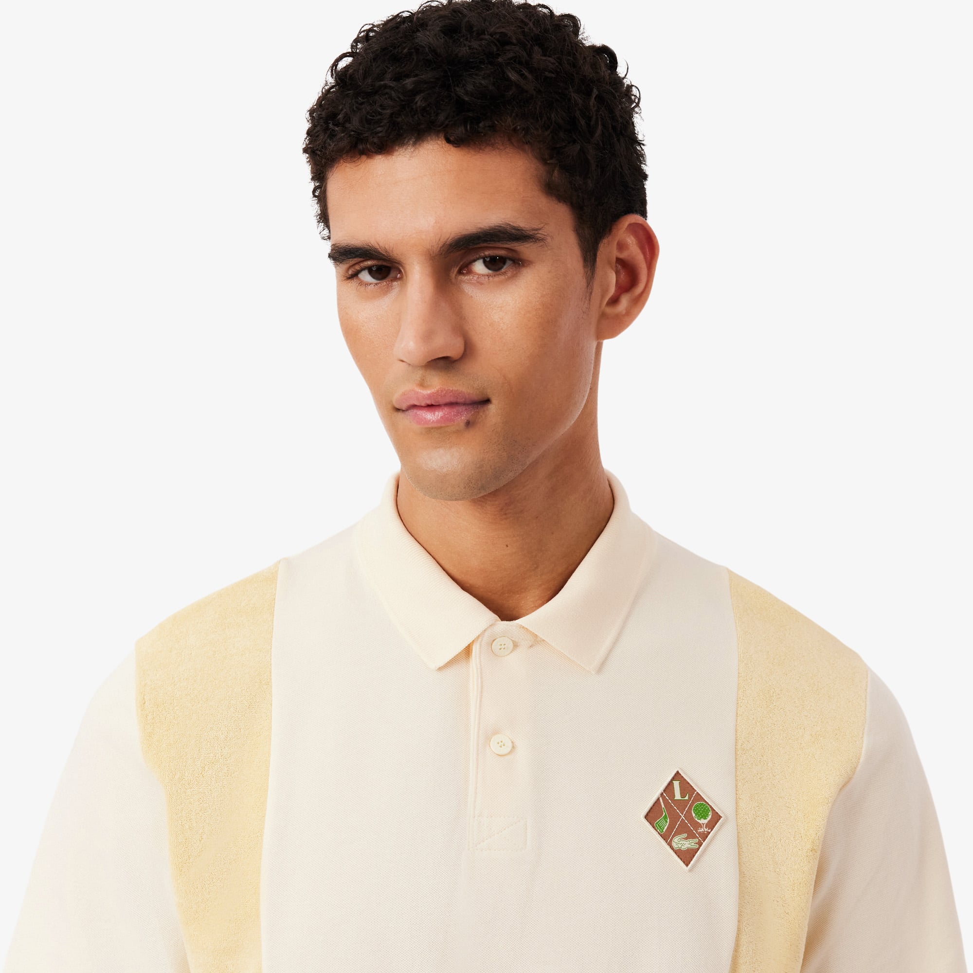 Áo Polo Golf Lacoste Nam Dáng Rộng Chất Liệu Piqué