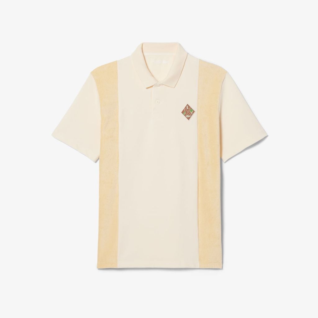 Áo Polo Golf Lacoste Nam Dáng Rộng Chất Liệu Piqué