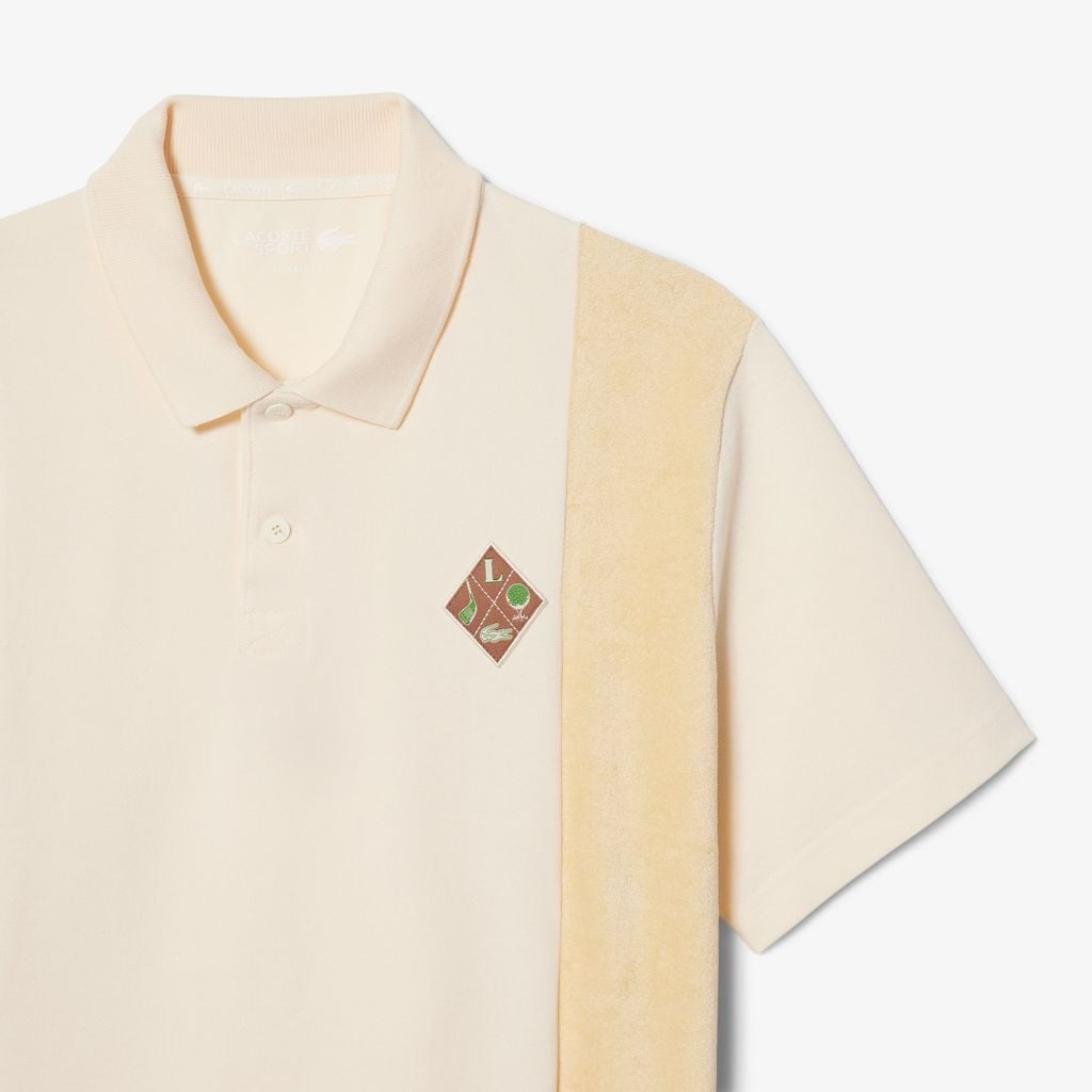 Áo Polo Golf Lacoste Nam Dáng Rộng Chất Liệu Piqué