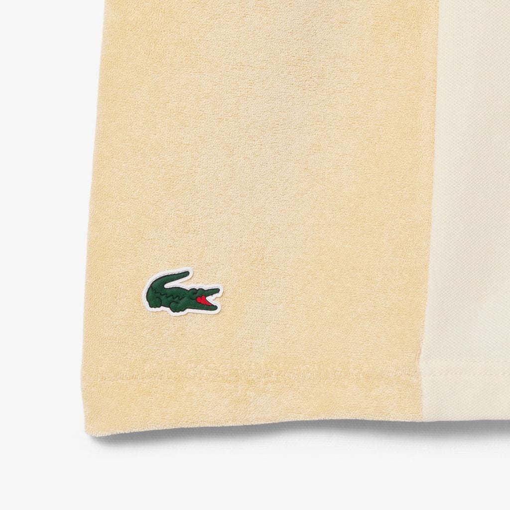 Áo Polo Golf Lacoste Nam Dáng Rộng Chất Liệu Piqué