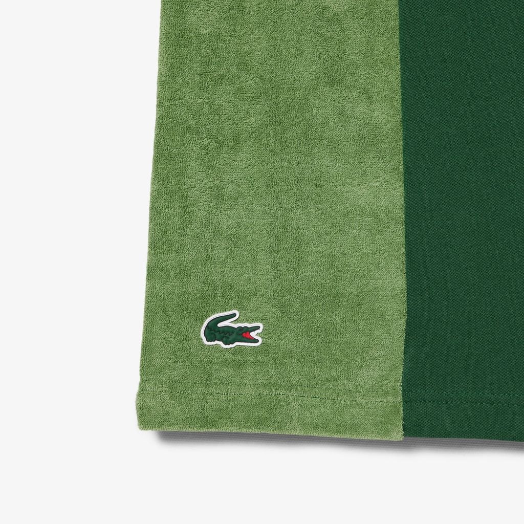 Áo Polo Golf Lacoste Nam Dáng Rộng Chất Liệu Piqué