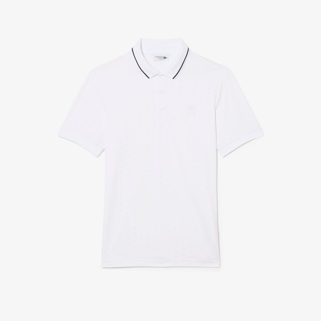 Áo Polo Tennis Lacoste Nam Heritage Dáng Suông Co Giãn Công Nghệ Thoáng Khí