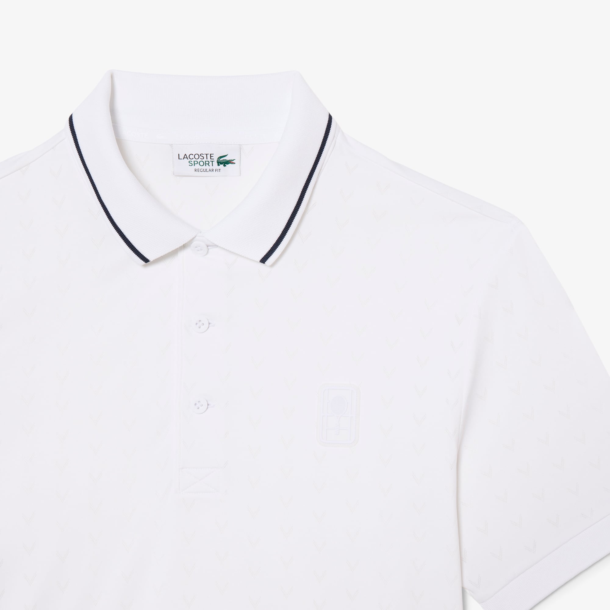 Áo Polo Tennis Lacoste Nam Heritage Dáng Suông Co Giãn Công Nghệ Thoáng Khí