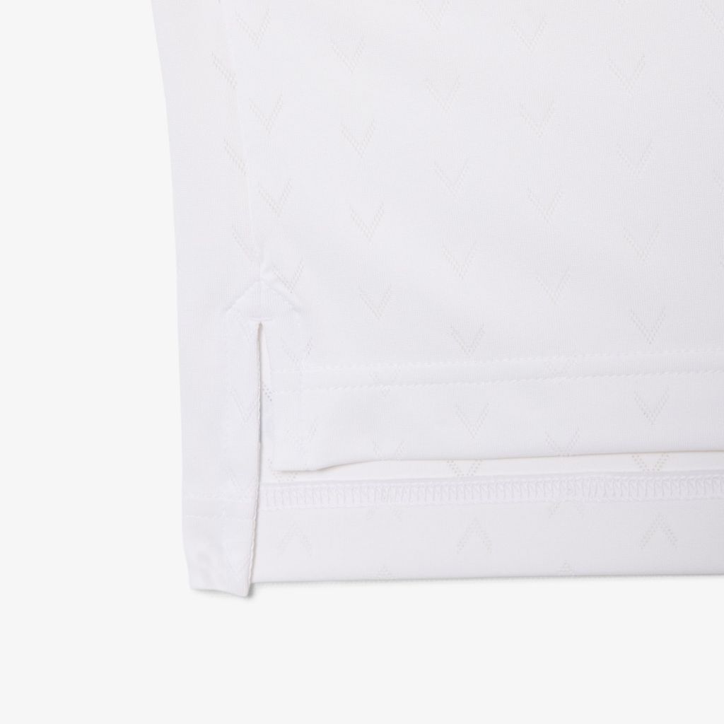 Áo Polo Tennis Lacoste Nam Heritage Dáng Suông Co Giãn Công Nghệ Thoáng Khí