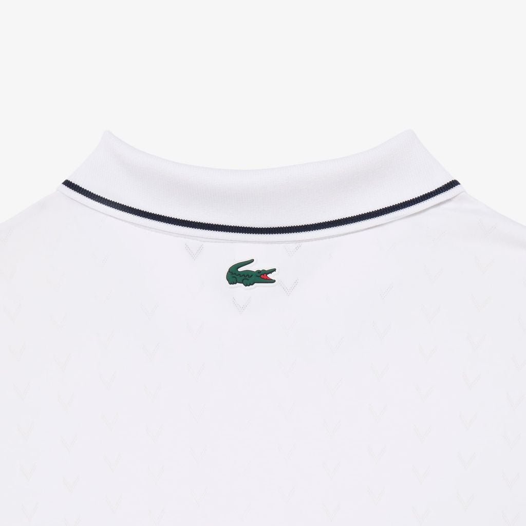 Áo Polo Tennis Lacoste Nam Heritage Dáng Suông Co Giãn Công Nghệ Thoáng Khí
