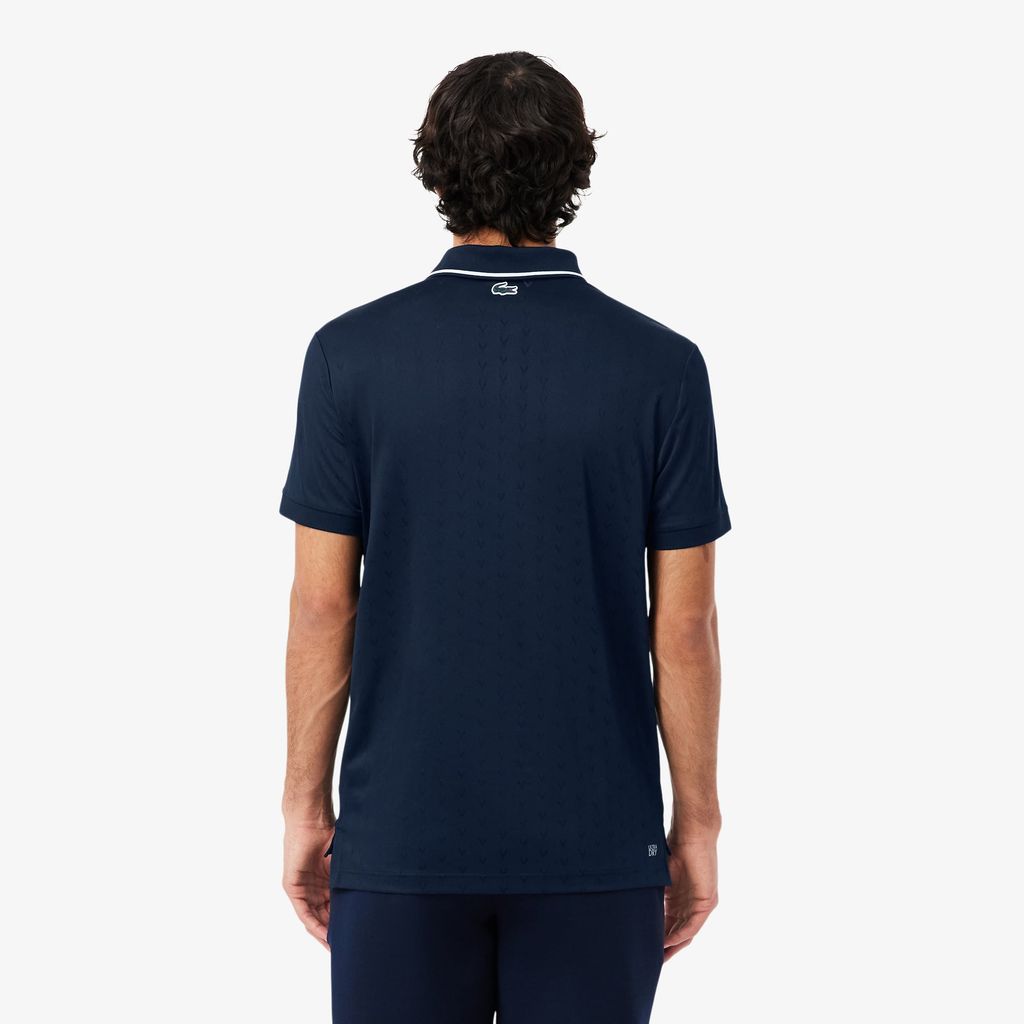 Áo Polo Tennis Lacoste Nam Heritage Dáng Suông Co Giãn Công Nghệ Thoáng Khí