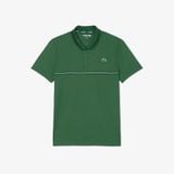 Áo Polo Thể Thao Lacoste Nam Dáng Suông In Họa Tiết Công Nghệ Thoáng Khí