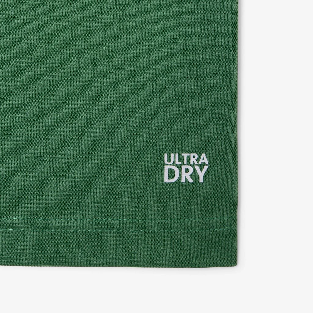 Áo Polo Thể Thao Lacoste Nam Dáng Suông In Họa Tiết Công Nghệ Thoáng Khí